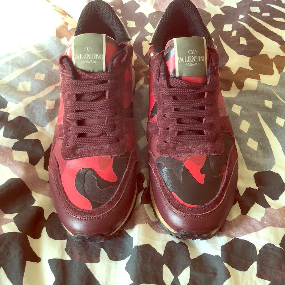 Valentino camo sneakers